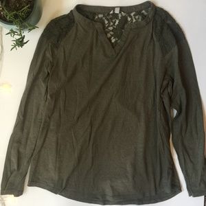 Sonoma Green Long Sleeved Top